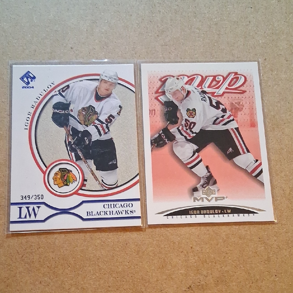 Chicago Blackhawks Hockey Cards